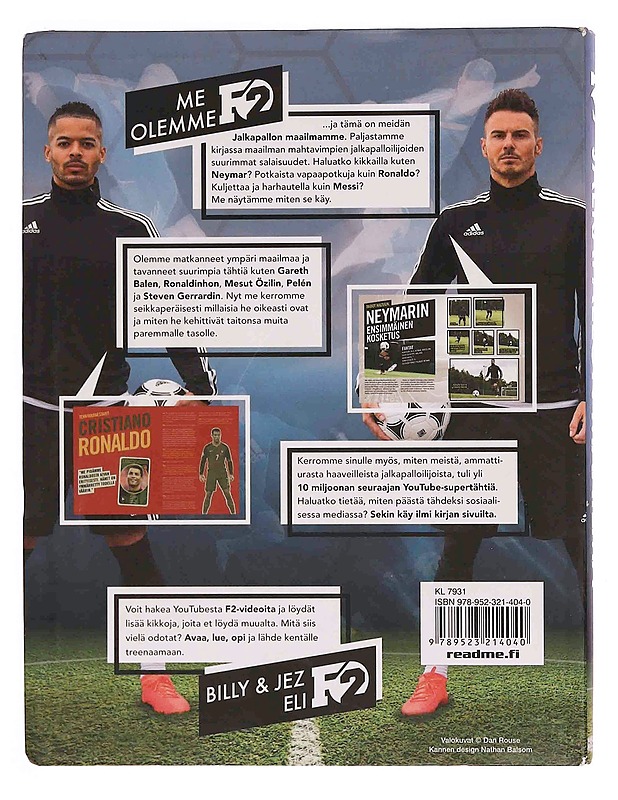 F2 : jalkapallon maailma : pelaa kuin ammattilaiset - Billy - Tietokirjat ja oppaat - 10105348254 - 1