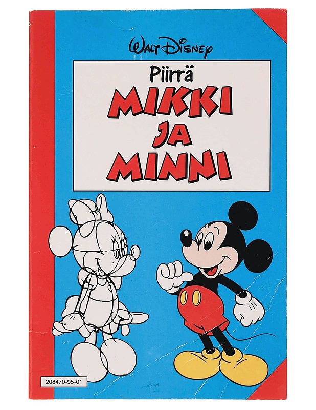 Piirrä Mikki ja Minni - Walt Disney - Lastenkirjat - 10105348253 - 0
