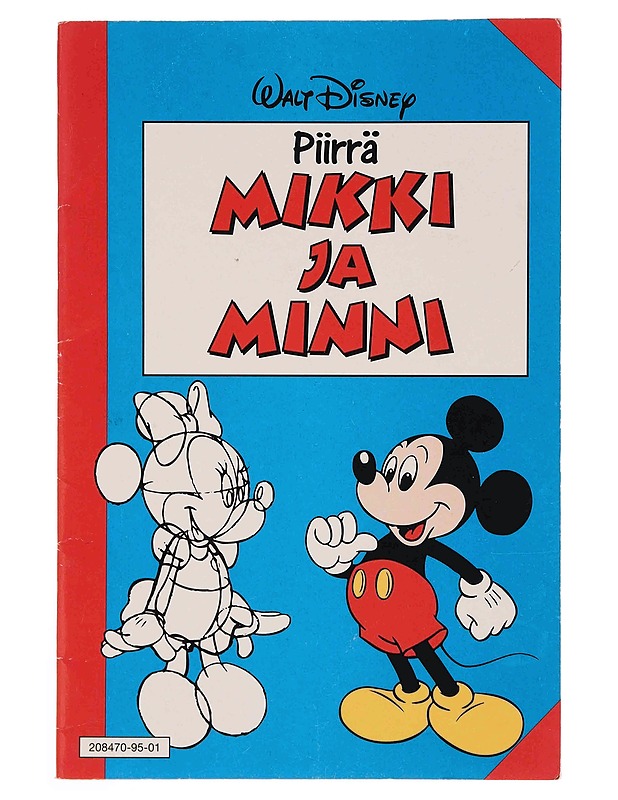 Piirrä Mikki ja Minni - Walt Disney - Lastenkirjat - 10105348255 - 0