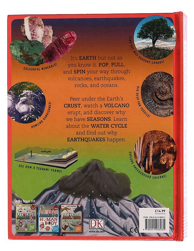 Utterly amazing earth - Jerram, Dougal - Tietokirjat ja oppaat - 10105348263 - 1