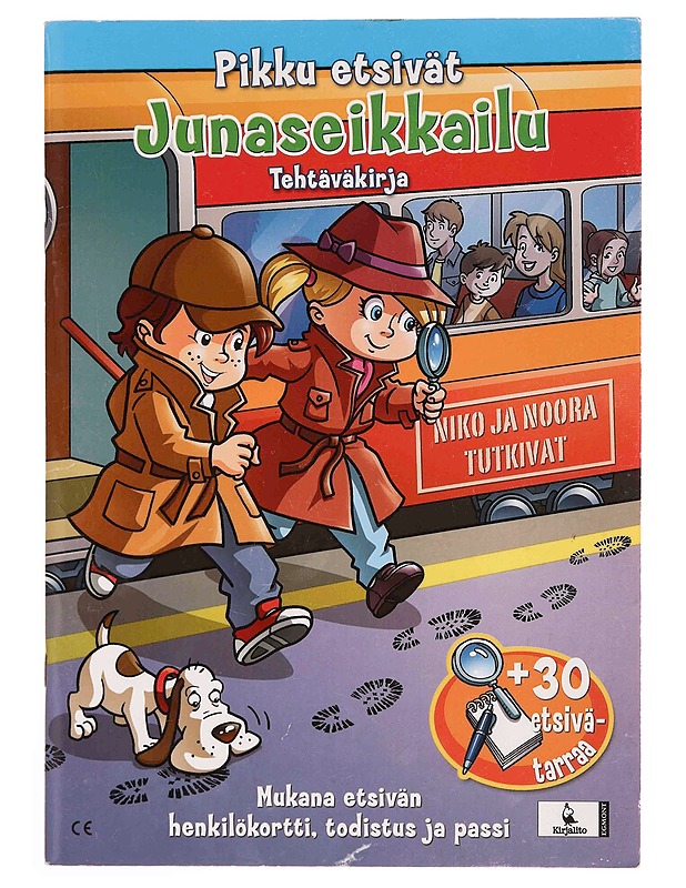 Pikku etsivät Junaseikkailu Tehtäväkirja - Lastenkirjat - 10105348264 - 0