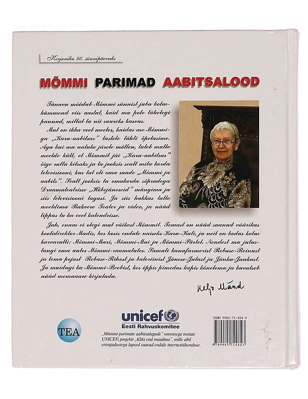 Mömmi parimad aabitsalood - Mänd, Heljo - Lastenkirjat - 10105348292 - 1