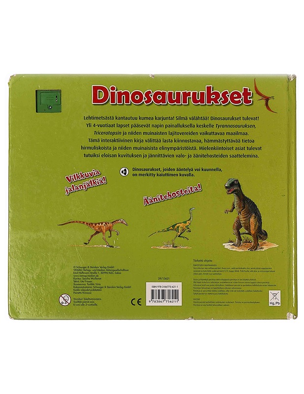 Dinosaurukset - Lastenkirjat - 10105348331 - 1