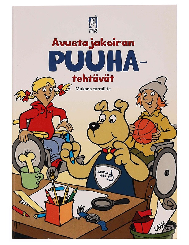 Avustajakoiran puuhatehtävät : puuha- ja tarrakirja 4-100-vuotiaille - Laakso, Elina - Lastenkirjat - 10105348354 - 0
