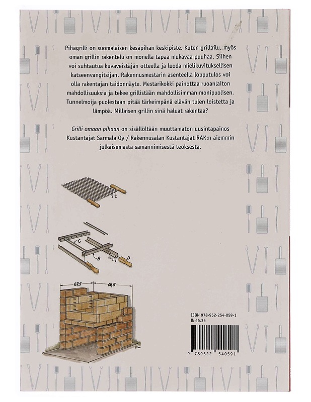 Grilli omaan pihaan - Kuokkanen, Esko - Kirja lahjaksi - 10105348681 - 1