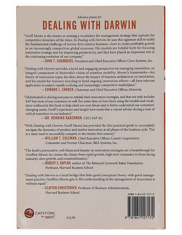 Dealing with Darwin : how great companies innovate at every phase of their evolution - Geoffrey A. Moore - Tietokirjat ja oppaat - 10105348696 - 1