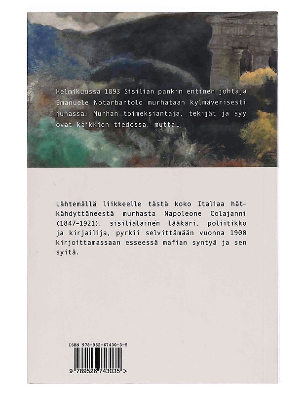 Mafian saari - Colajanni, Napoleone - Historiakirjat - 10105348811 - 1