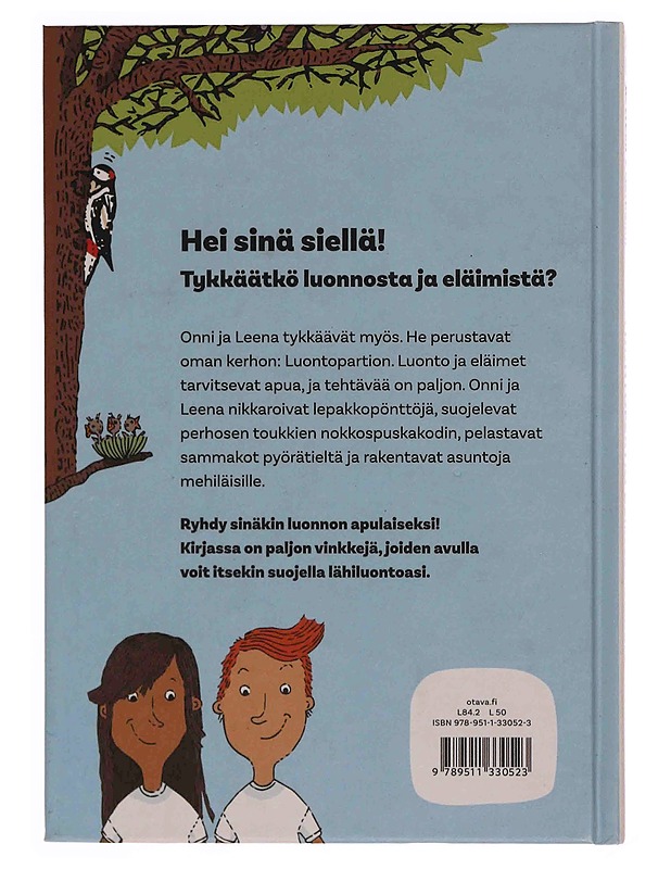Luontopartio pelastaa eläimiä - Rottböll, Grethe - Lastenkirjat - 10105348899 - 1