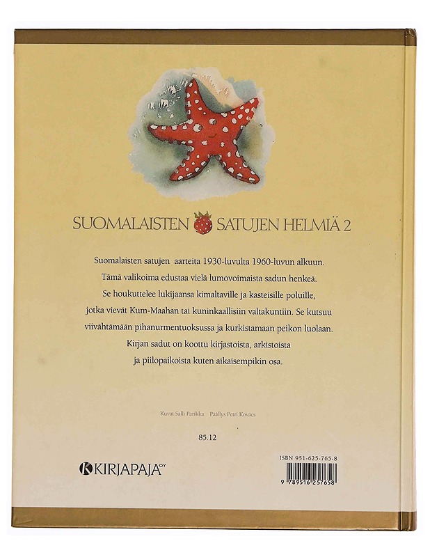 Suomalaisten satujen helmiä. 2 - Jaatinen, Eila - Lastenkirjat - 10105349106 - 1