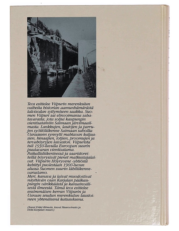 Meren kanavan ja laivojen Viipuri - Erkki Riimala - Tietokirjat ja oppaat - 10105349164 - 1