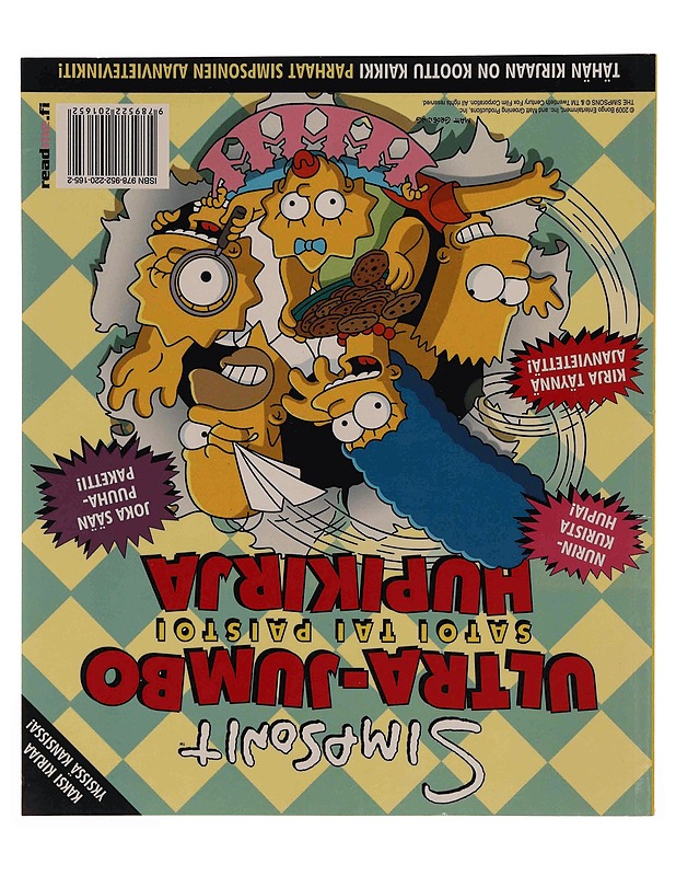 Simpsonit : puuhakirja kesäpäivien ratoksi ; Simpsonit : puuhakirja sadepäivien ratoksi - Groening, Matt - Lastenkirjat - 10105349190 - 1