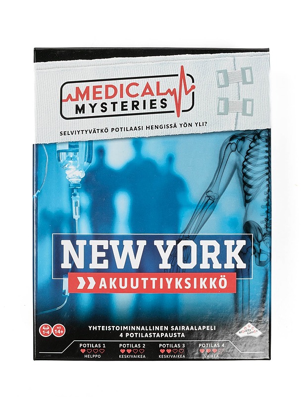 Medical Mysteries: New York - akuuttiyksikkö lautapeli - Lautapelit - 10105349233 - 0