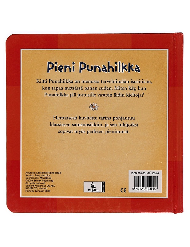Pieni Punahilkka - Hutchins, Tony - Lastenkirjat - 10105349322 - 1