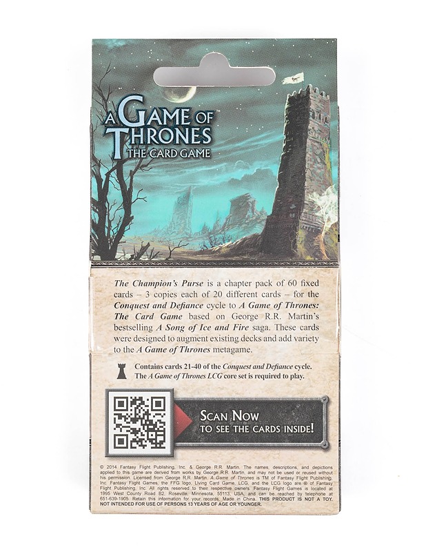 Game of Thrones lautapelin laannus The Champion's Purse Chapter Pack - Lautapelit - 10105349388 - 1