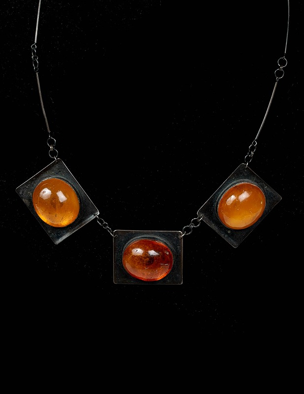 VINTAGE BUTTERSCOTCH AMBER necklace - Korut - 10105349491 - 1