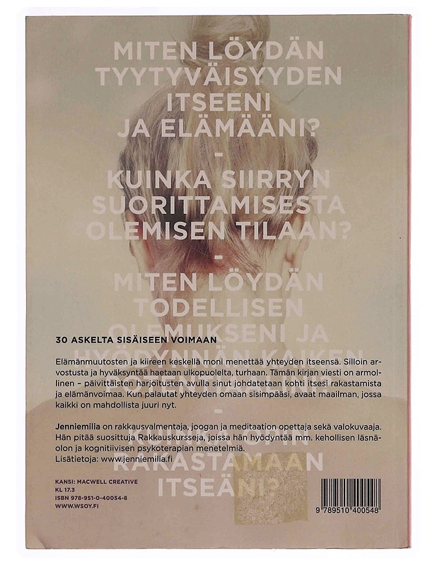 Rakastan, siis olen - Jenniemilia - Tietokirjat ja oppaat - 10105349610 - 1