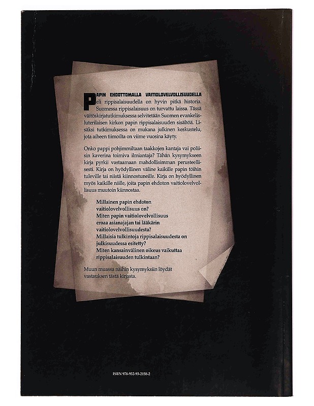 taakkojen kantaja vai ilmiantaja  - Elämäkerrat ja muistelmat - 10105349637 - 1