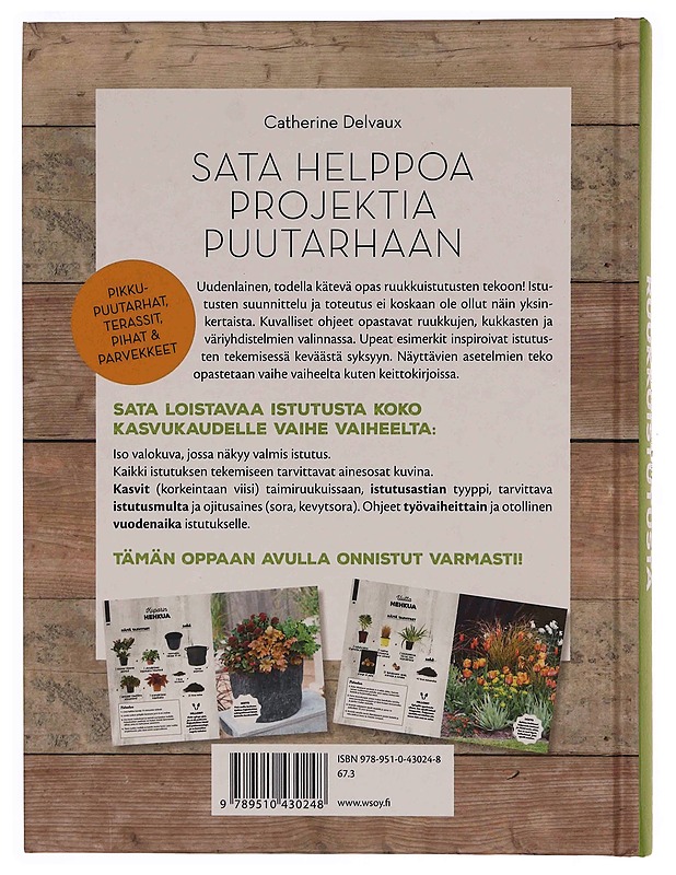 100 upeaa ruukkuistutusta - Delvaux, Catherine - Tietokirjat ja oppaat - 10105349705 - 1