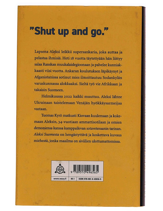 Aleksi Suomesta - Tuomas Kyrö - Elämäkerrat ja muistelmat - 10105349748 - 1