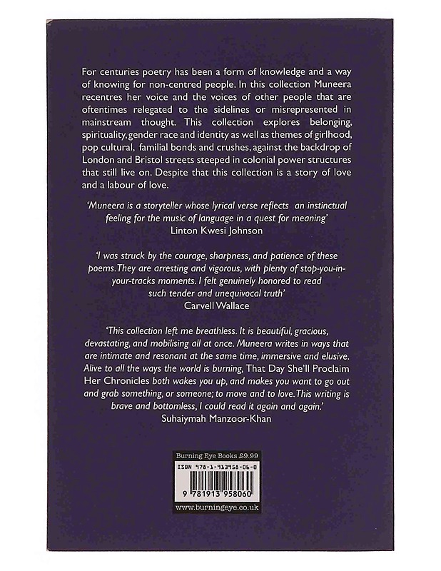 The day she´ll proclaim her chronicles - Elämäkerrat ja muistelmat - 10105349848 - 1