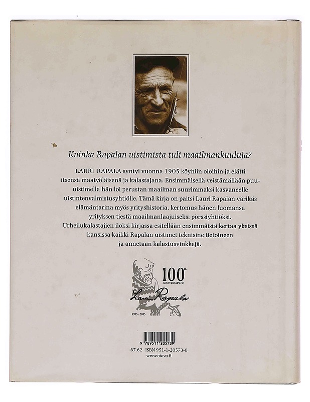 Rapala : legendaariset uistimet - John E. Mitchell - Historiakirjat - 10105349877 - 1