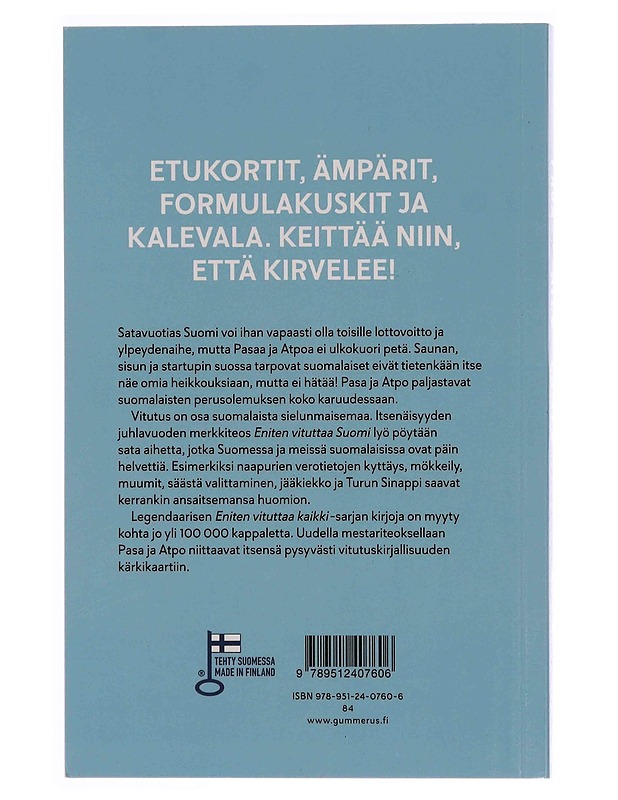 Eniten vituttaa Suomi - Pasa - Tietokirjat ja oppaat - 10105349953 - 1