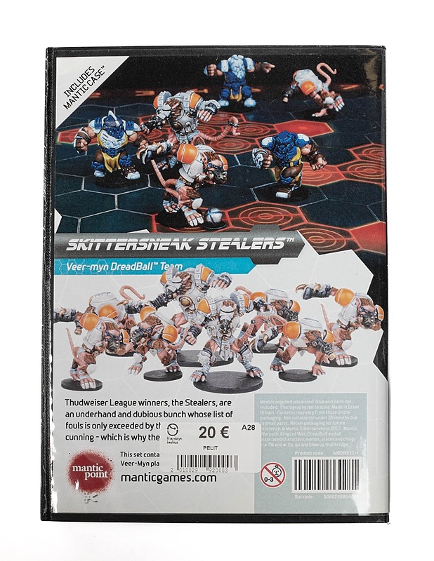 DreadBall lautapelin joukkue Skittersneak Stealers - Veer-myn - Lautapelit - 10105349990 - 1