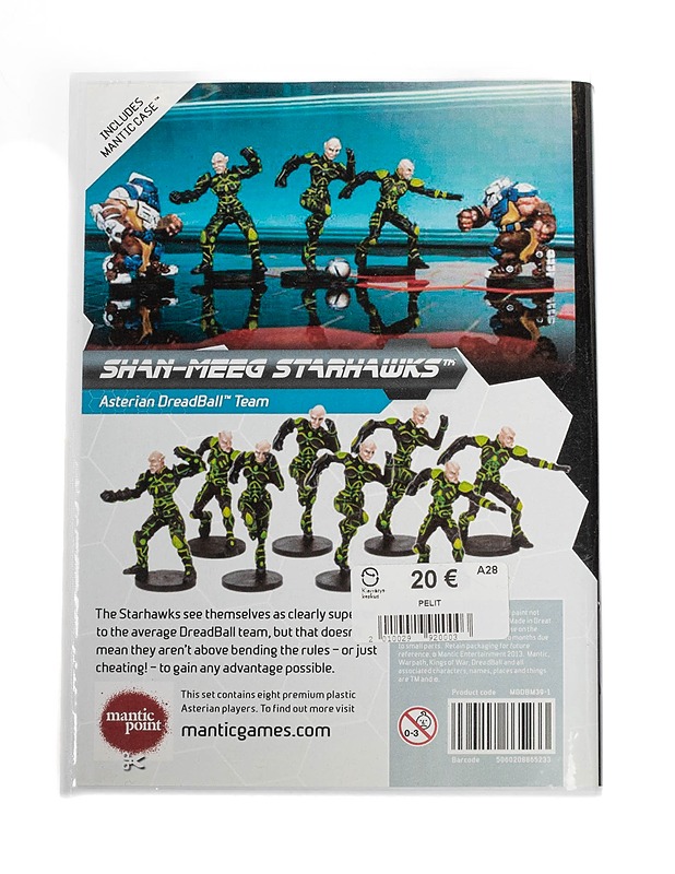 DreadBall lautapelin joukkue Shan-Meeg Starhawks - Asterian - Lautapelit - 10105349996 - 1