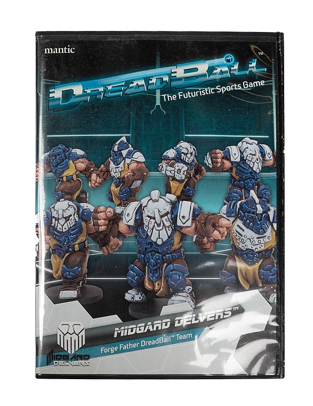 DreadBall lautapelin joukkue Midgard Delvers - Forge Father - Lautapelit - 10105350011 - 0