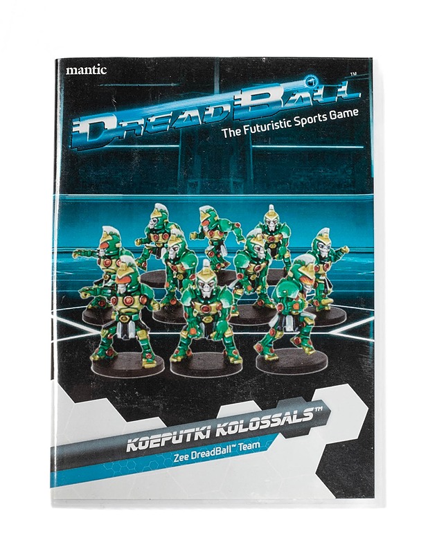 DreadBall lautapelin joukkue Koeputki Kolossals - Zee - Lautapelit - 10105350020 - 0