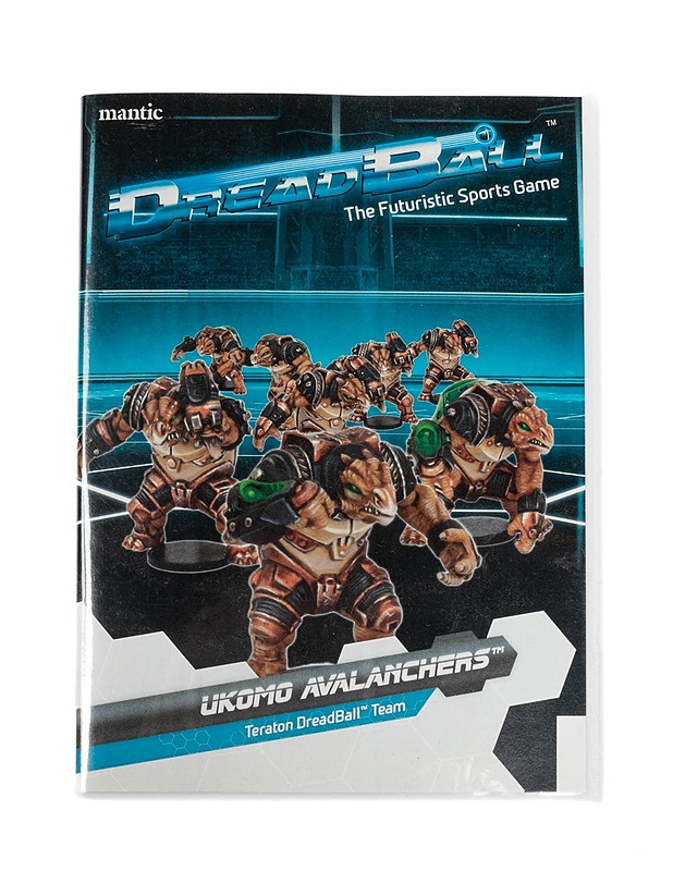 DreadBall lautapelin joukkue Ukomo Avalanchers - Teraton  - Lautapelit - 10105350024 - 0