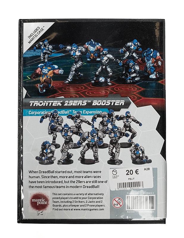 DreadBall lautapelin joukkuelaajennus Trontek 29ers Booster - corporation - Lautapelit - 10105350036 - 1
