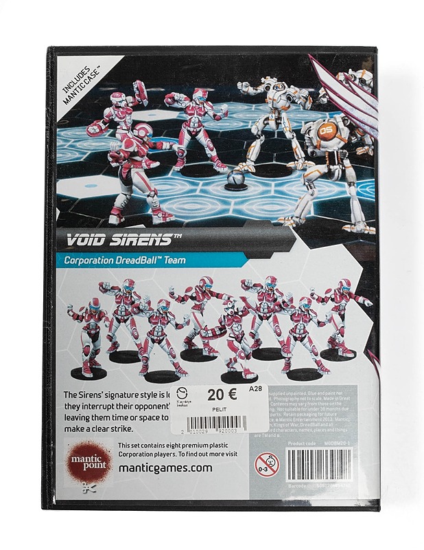 DreadBall lautapelin joukkue Void Sirens - Corporation - Lautapelit - 10105350048 - 1