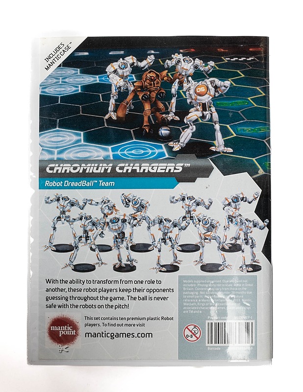 DreadBall lautapelin joukkue Chromium Chargers - Robot - Lautapelit - 10105350053 - 1