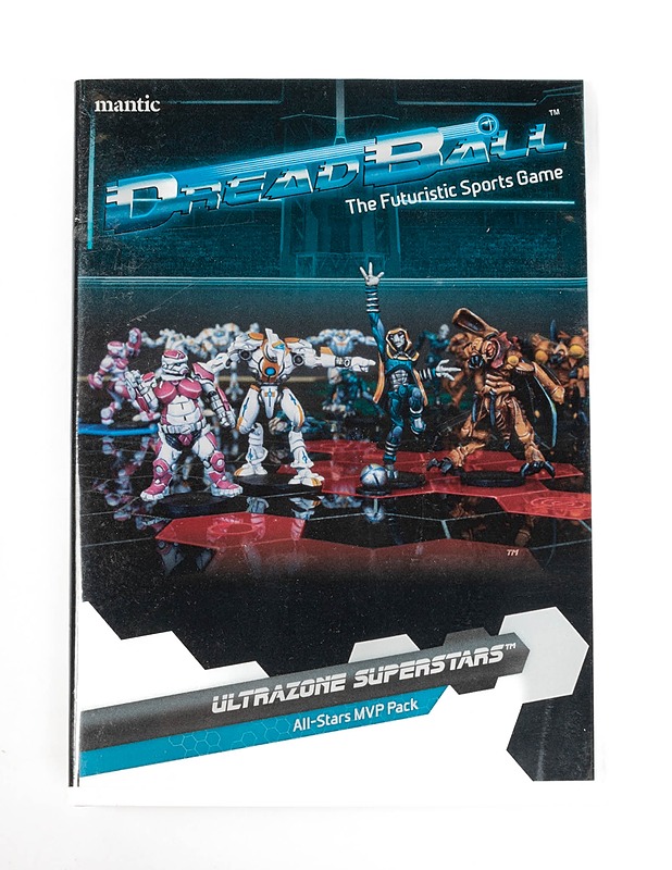 DreadBall lautapelin joukkue Ultrazone Superstars - All-Stars MVP - Lautapelit - 10105350056 - 0