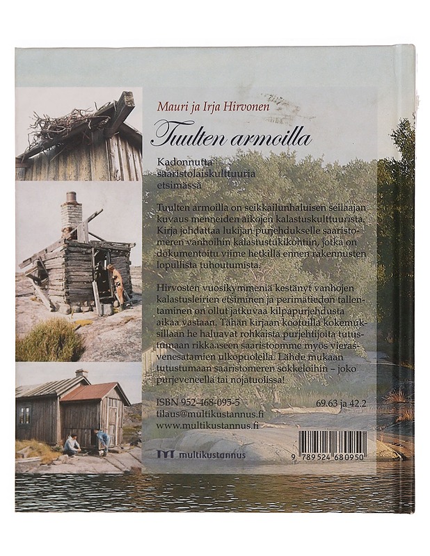 Tuulten armoilla : kadonnutta saaristolaiskulttuuria etsimässä - Hirvonen, Mauri - Historiakirjat - 10105350183 - 1