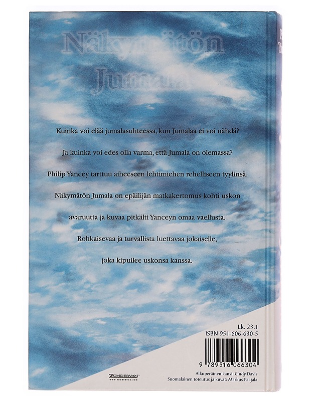 Näkymätön Jumala - Yancey, Philip - Romaanit ja novellit - 10105350203 - 1