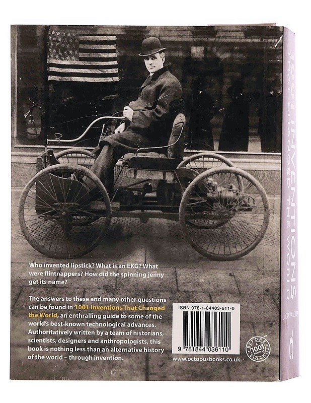 1001 inventions that changed the world - Challoner, Jack - Historiakirjat - 10105350208 - 1