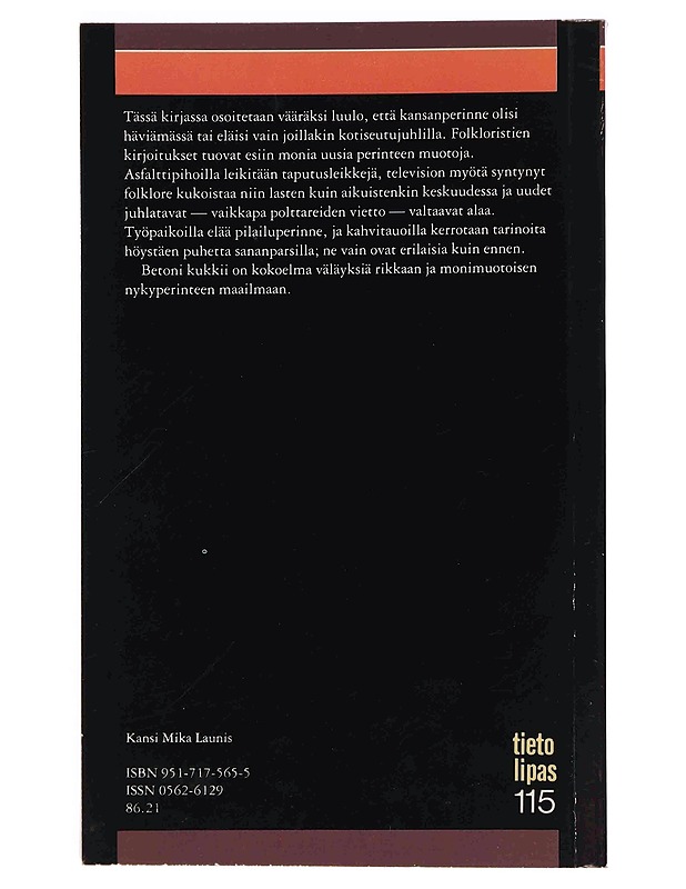 betoni kukkii - Kirjoituksia nykyperinteestä - Tietokirjat - 10105350255 - 1