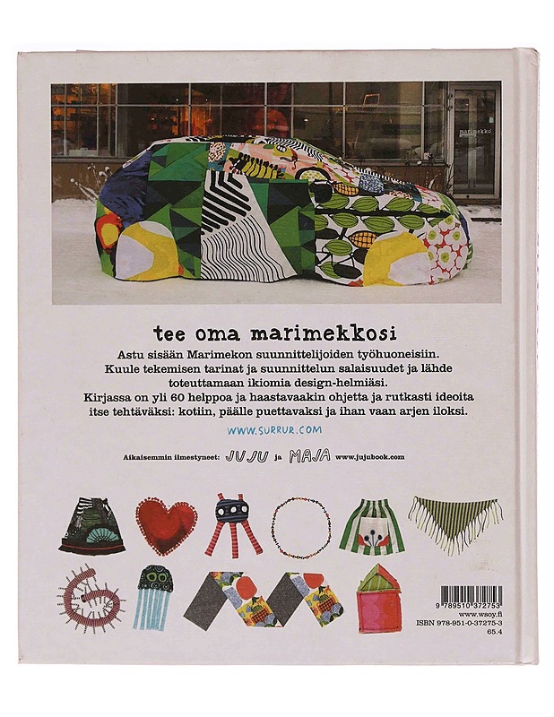 洋書 surrur tee oma marimekkosi Surrur: Make Your Own Marimekko: Mari Savio, Kati Rapia