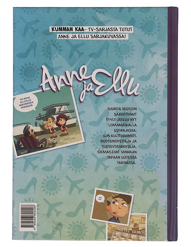 Anne ja Ellu : lomamatkalla - Sutela, Heli - Sarjakuvat - 10105350298 - 1