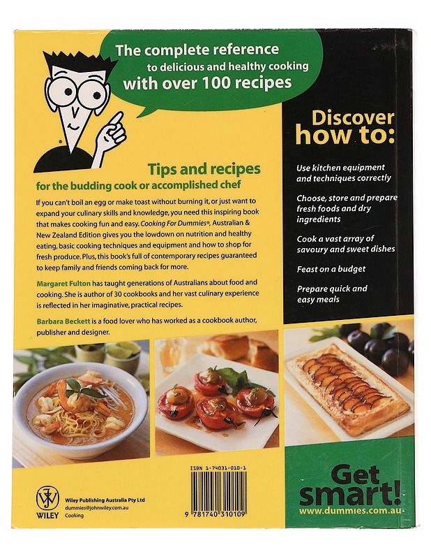 Cooking for Dummies - Margaret Fulton - Ruokakirjat - 10105350303 - 1