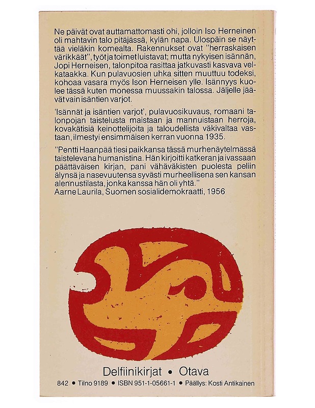 Isännät ja isäntien varjot - Romaanit ja novellit - 10105350446 - 1