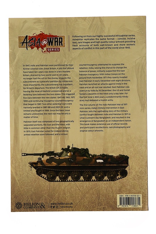 Indo-Pakistani War of 1971: Volume 1 - Indian Military Intervention in East Pakistan - Ravi Rikhye - Historiakirjat - 10105350456 - 1