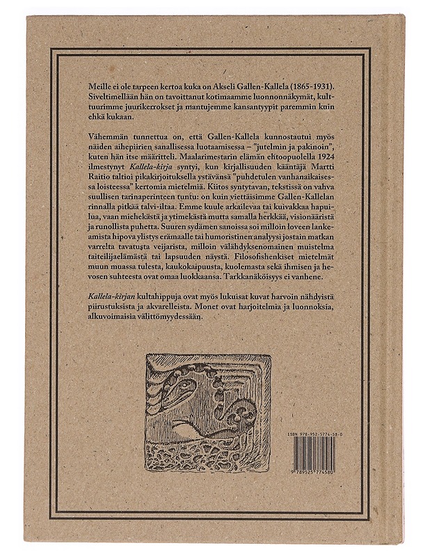 Kallela-kirja. 1, Iltapuhde-jutelmia - Akseli Gallen-Kallela - Elämäkerrat ja muistelmat - 10105350571 - 1