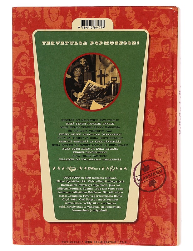 Poppologia : Suomi-popin lyhyt oppimäärä! - Popp, Outi - Tietokirjat ja oppaat - 10105350618 - 1
