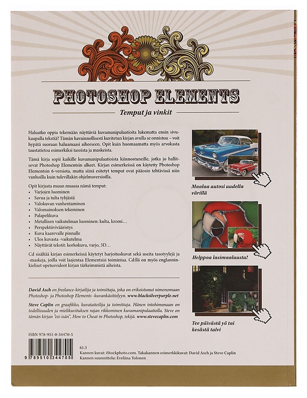 Photoshop Elements : temput ja vinkit - Asch, David - Tietokirjat ja oppaat - 10105350647 - 1