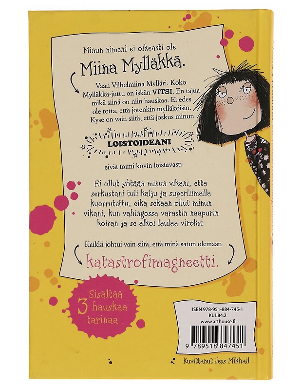 Miina Mylläkkä on katastrofimagneetti - Nadin, Joanna - Lastenkirjat - 10105350687 - 1