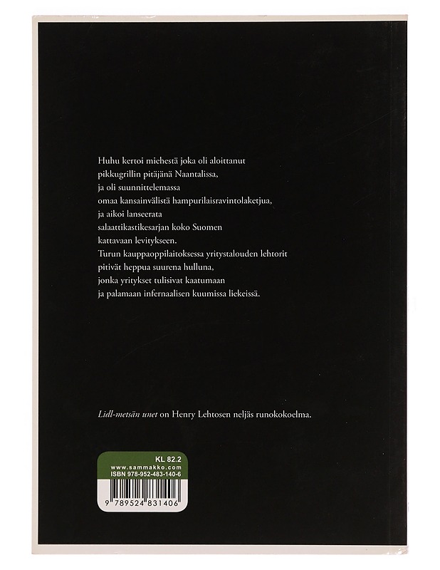 Lidl-metsän unet : runoja - Henry Lehtonen - Romaanit ja novellit - 10105350769 - 1