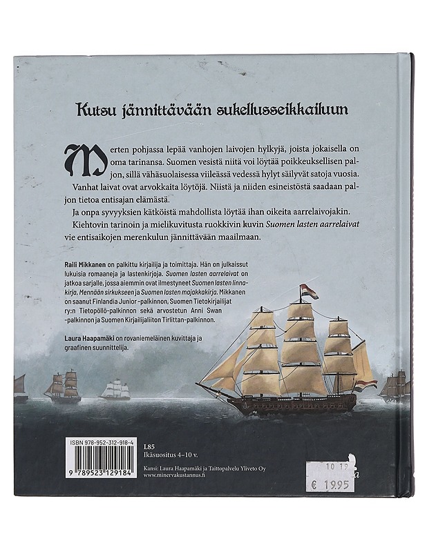 Suomen lasten aarrelaivat - Mikkanen, Raili - Lastenkirjat - 10105350795 - 1